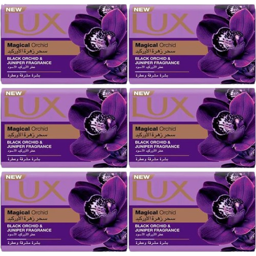 صابون قطع لوكس سحر زهرة الوركيد 170 جم 6 حبة